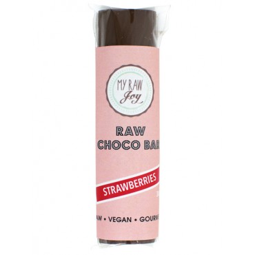 My Raw Joy Raw Chocolate Bar Strawberry 30g